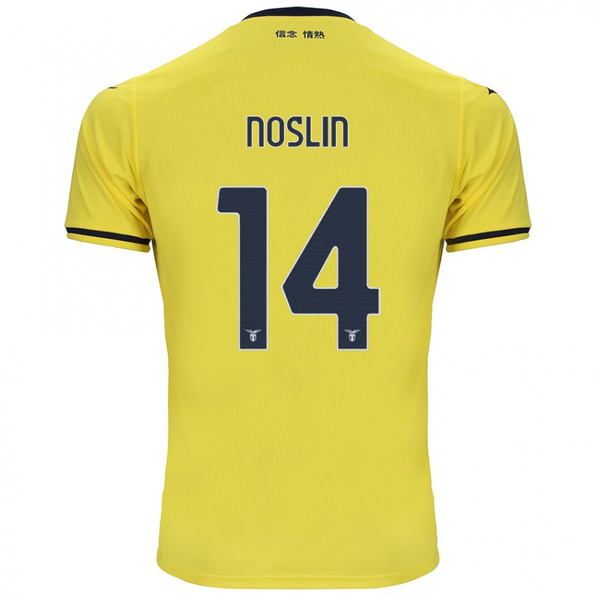 Niño Camiseta Tijjani Noslin #14 Amarillo 2ª Equipación 2024/25 La Camisa México