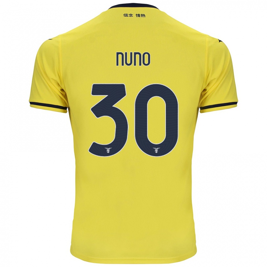 Niño Camiseta Nuno Tavares #30 Amarillo 2ª Equipación 2024/25 La Camisa México