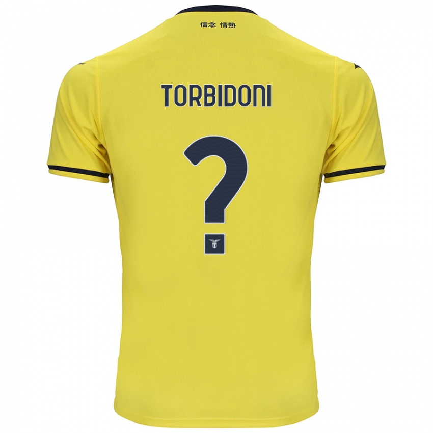 Niño Camiseta Marco Torbidoni #0 Amarillo 2ª Equipación 2024/25 La Camisa México