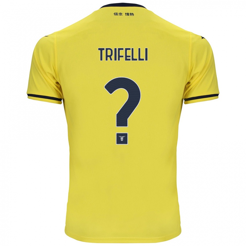 Niño Camiseta Cristiano Trifelli #0 Amarillo 2ª Equipación 2024/25 La Camisa México