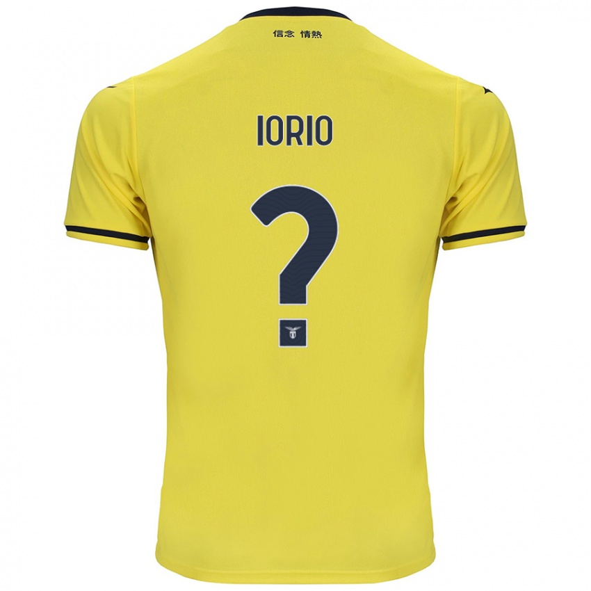 Niño Camiseta Antonio Iorio #0 Amarillo 2ª Equipación 2024/25 La Camisa México