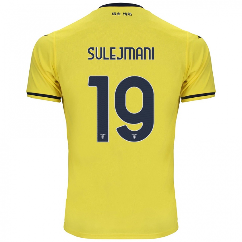 Niño Camiseta Flavio Sulejmani #19 Amarillo 2ª Equipación 2024/25 La Camisa México