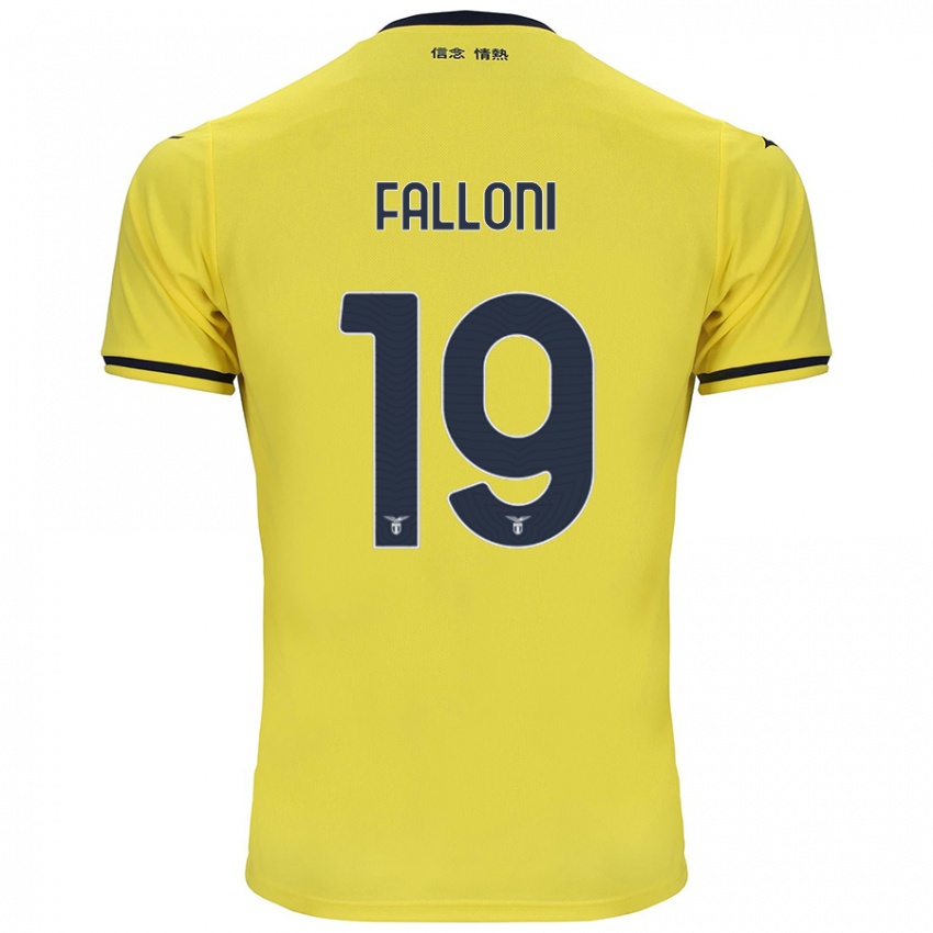 Niño Camiseta Ludovica Falloni #19 Amarillo 2ª Equipación 2024/25 La Camisa México