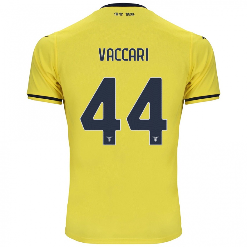 Niño Camiseta Flavia Vaccari #44 Amarillo 2ª Equipación 2024/25 La Camisa México