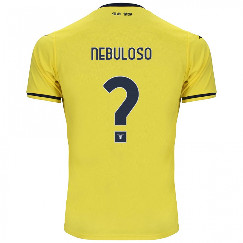 Niño Camiseta Giulio Nebuloso #0 Amarillo 2ª Equipación 2024/25 La Camisa México