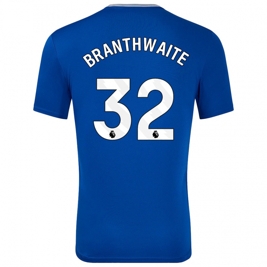 Hombre Camiseta Jarrad Branthwaite #32 Azul Con 1ª Equipación 2024/25 La Camisa México