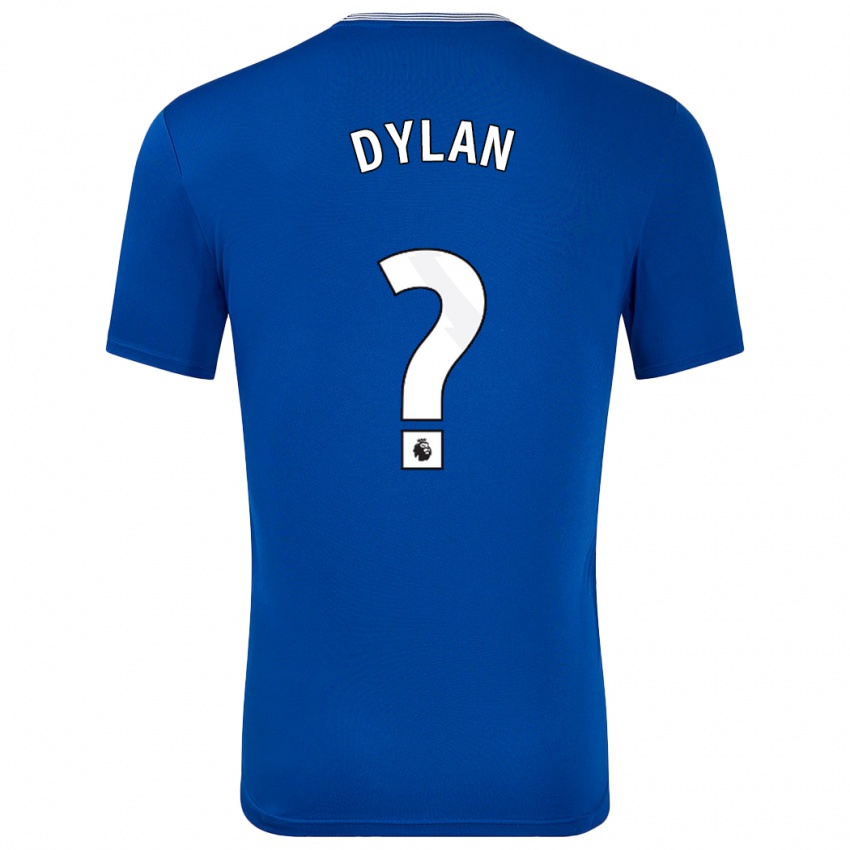 Hombre Camiseta Dylan Graham #0 Azul Con 1ª Equipación 2024/25 La Camisa México