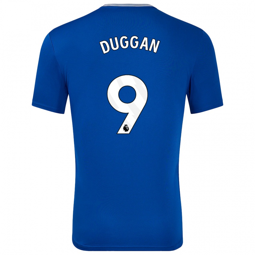 Hombre Camiseta Toni Duggan #9 Azul Con 1ª Equipación 2024/25 La Camisa México