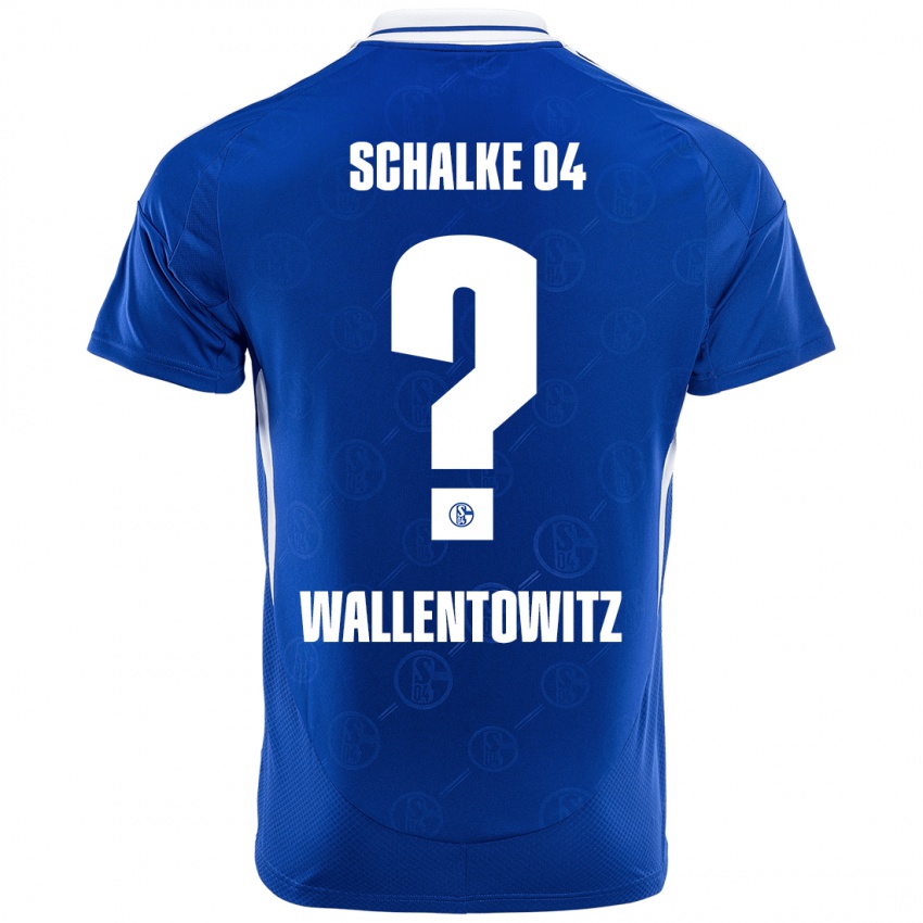 Hombre Camiseta Mika Wallentowitz #0 Azul Real 1ª Equipación 2024/25 La Camisa México