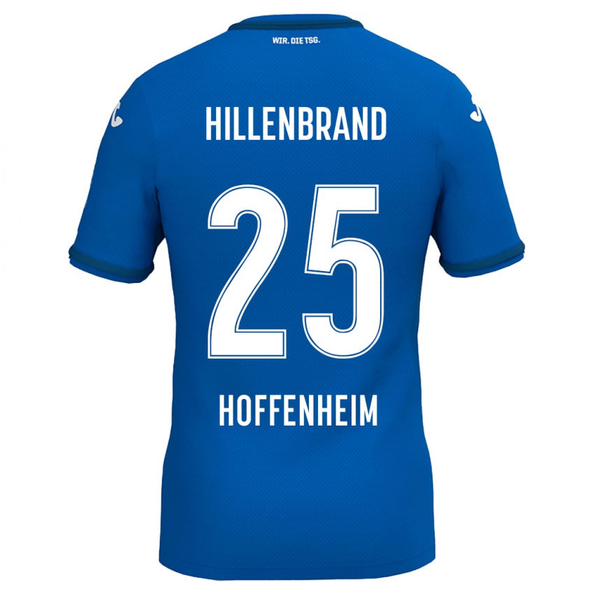 Hombre Camiseta Jack Hillenbrand #25 Azul Real 1ª Equipación 2024/25 La Camisa México