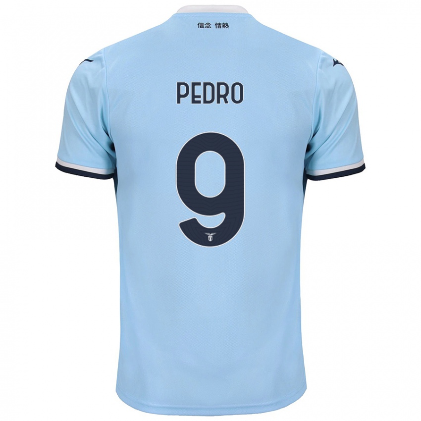 Hombre Camiseta Pedro #9 Azul 1ª Equipación 2024/25 La Camisa México