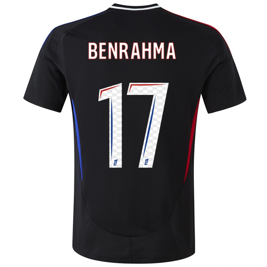 Hombre Camiseta Said Benrahma #17 Negro 2ª Equipación 2024/25 La Camisa México