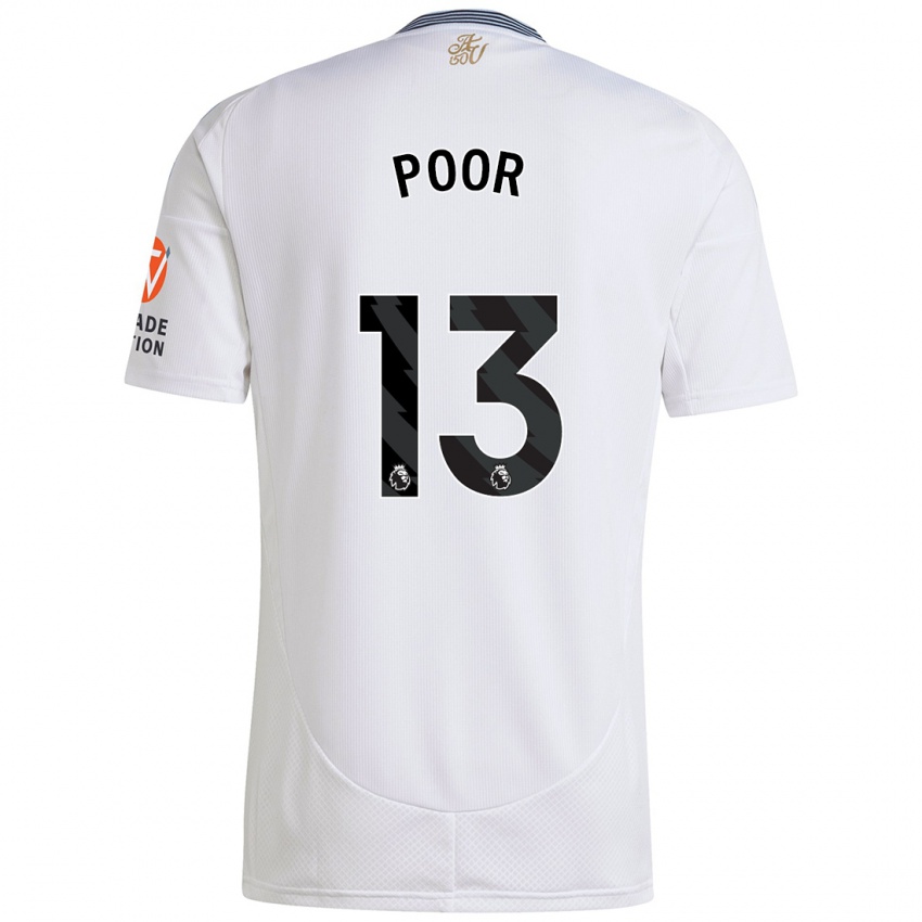 Hombre Camiseta Sophia Poor #13 Blanco 2ª Equipación 2024/25 La Camisa México