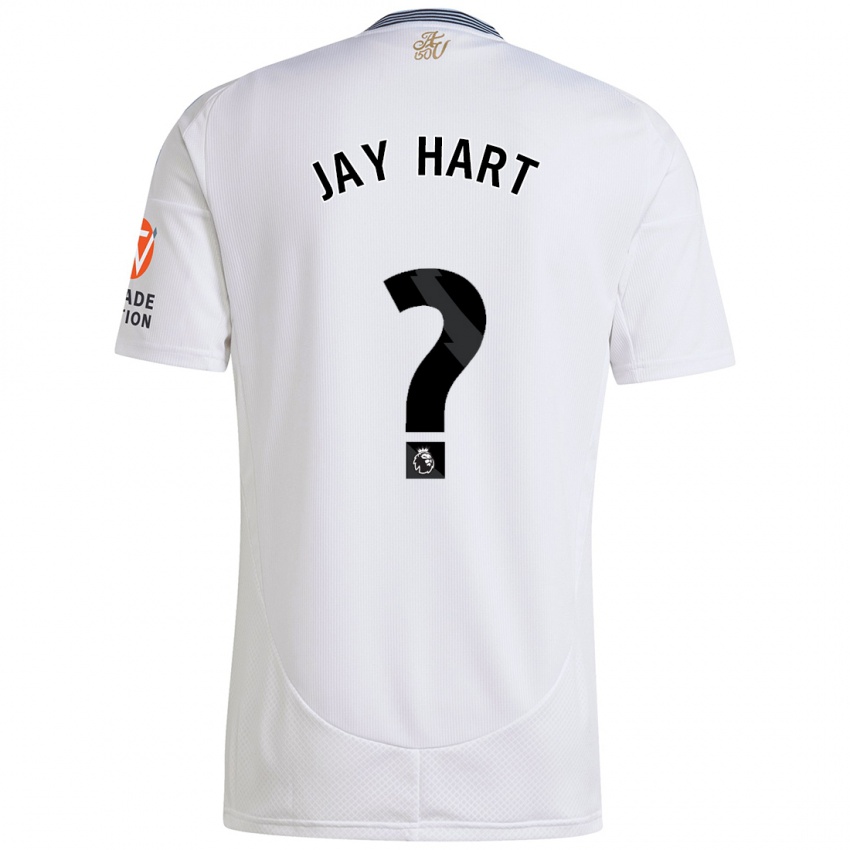 Hombre Camiseta Taylor-Jay Hart #0 Blanco 2ª Equipación 2024/25 La Camisa México