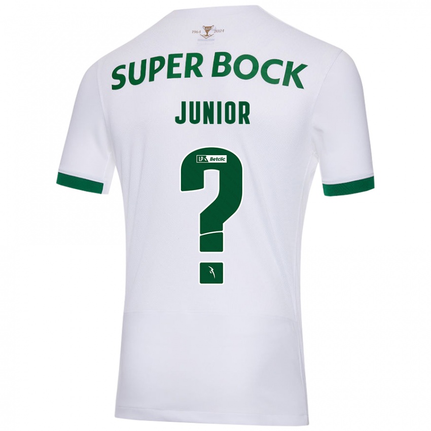 Hombre Camiseta Marlon Junior #0 Blanco Verde 2ª Equipación 2024/25 La Camisa México