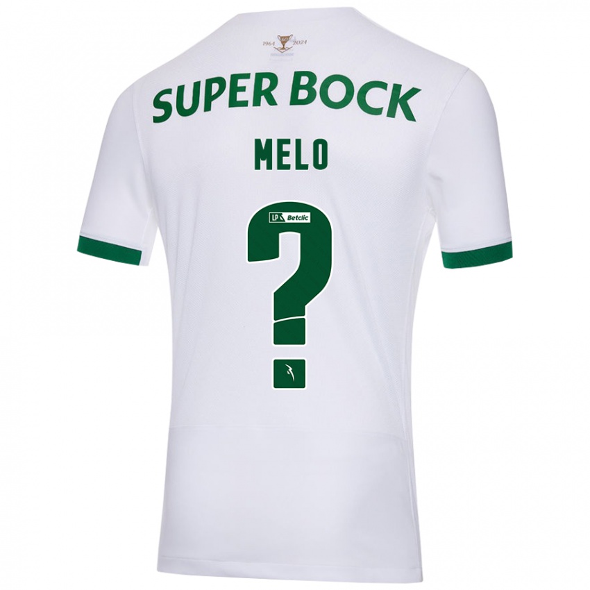 Hombre Camiseta Rafael Melo #0 Blanco Verde 2ª Equipación 2024/25 La Camisa México