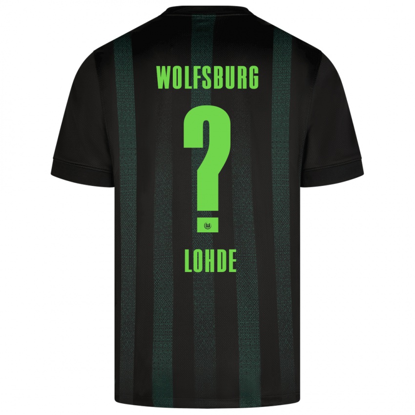 Hombre Camiseta Sven Lohde #0 Verde Oscuro 2ª Equipación 2024/25 La Camisa México