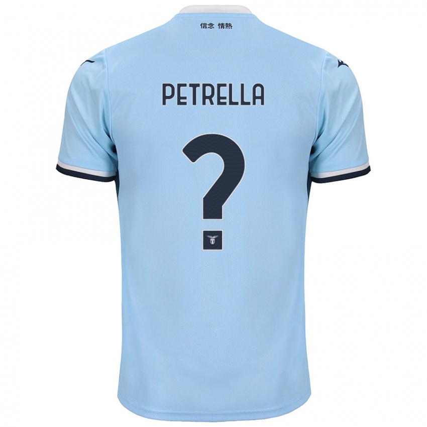 Mujer Camiseta Anthony Petrella #0 Azul 1ª Equipación 2024/25 La Camisa México