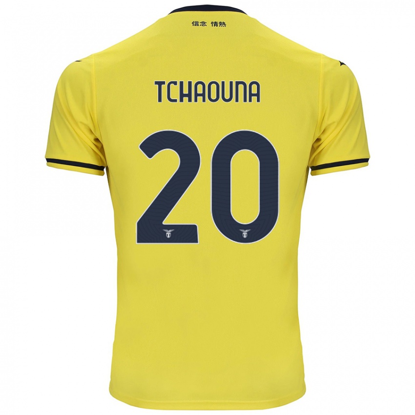 Mujer Camiseta Loum Tchaouna #20 Amarillo 2ª Equipación 2024/25 La Camisa México