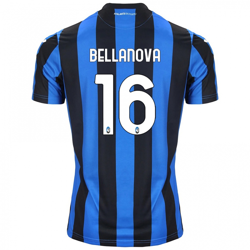 Niño Camiseta Raoul Bellanova #16 Azul Negro 1ª Equipación 2024/25 La Camisa México