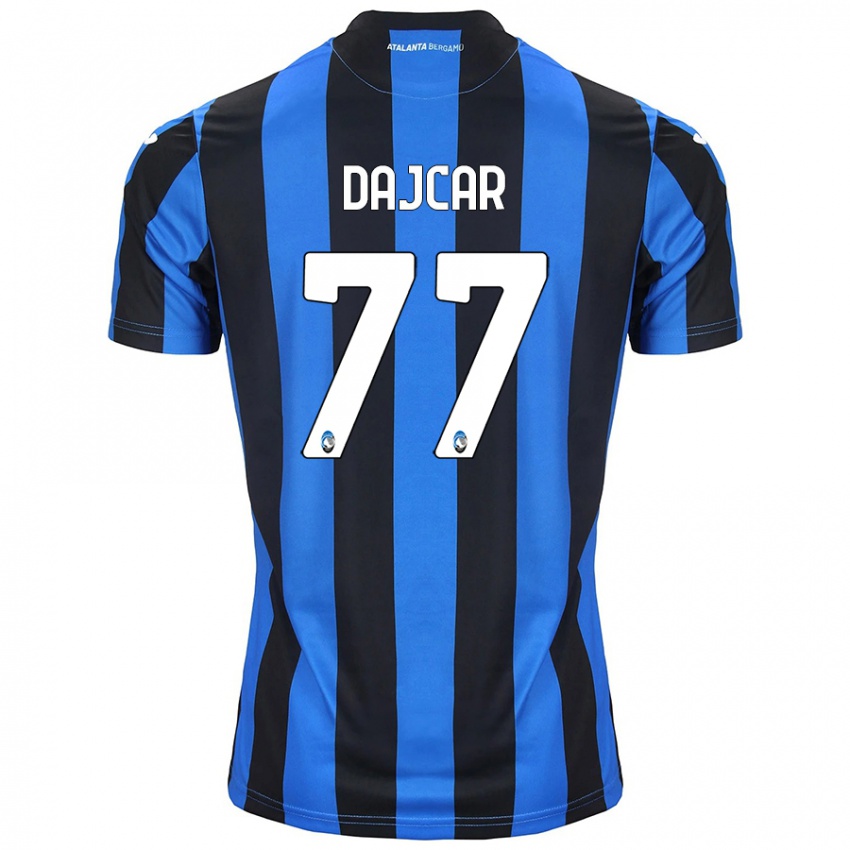 Niño Camiseta Matevz Dajcar #77 Azul Negro 1ª Equipación 2024/25 La Camisa México