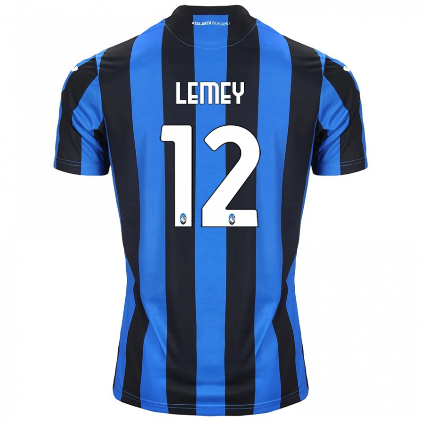 Niño Camiseta Diede Lemey #12 Azul Negro 1ª Equipación 2024/25 La Camisa México