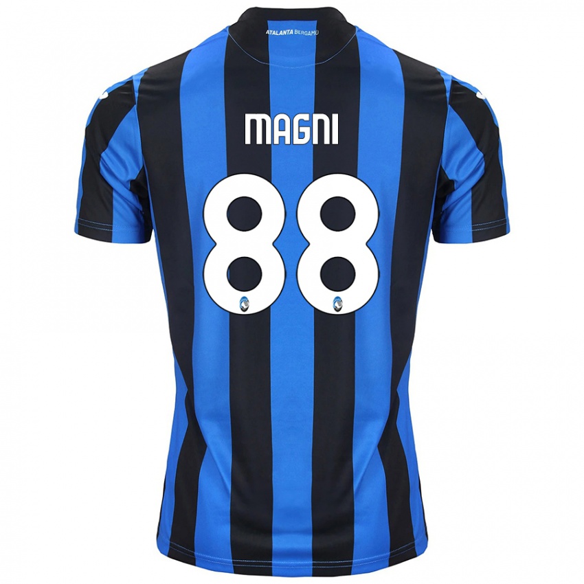 Niño Camiseta Gloria Magni #88 Azul Negro 1ª Equipación 2024/25 La Camisa México