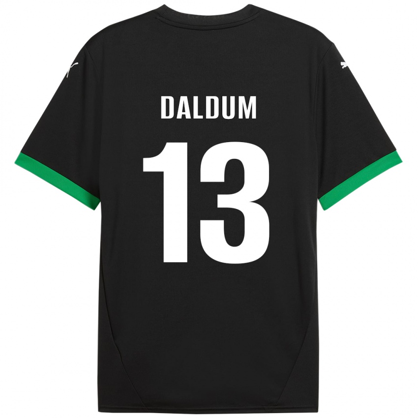 Niño Camiseta Sonosi Daldum #13 Negro Verde Oscuro 1ª Equipación 2024/25 La Camisa México