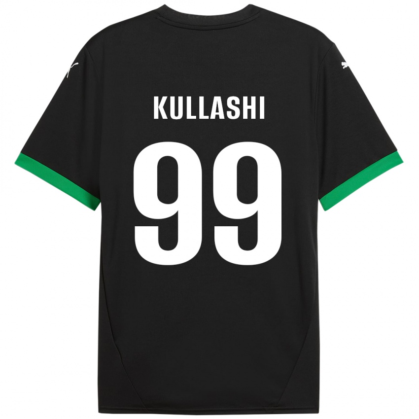 Niño Camiseta Loreta Kullashi #99 Negro Verde Oscuro 1ª Equipación 2024/25 La Camisa México