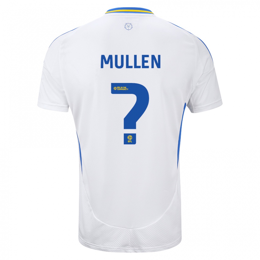 Niño Camiseta Jeremiah Chilokoa-Mullen #0 Blanco Azul 1ª Equipación 2024/25 La Camisa México