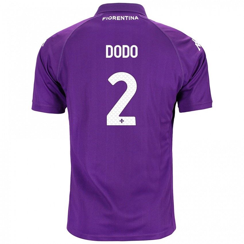 Niño Camiseta Dodô #2 Morado 1ª Equipación 2024/25 La Camisa México