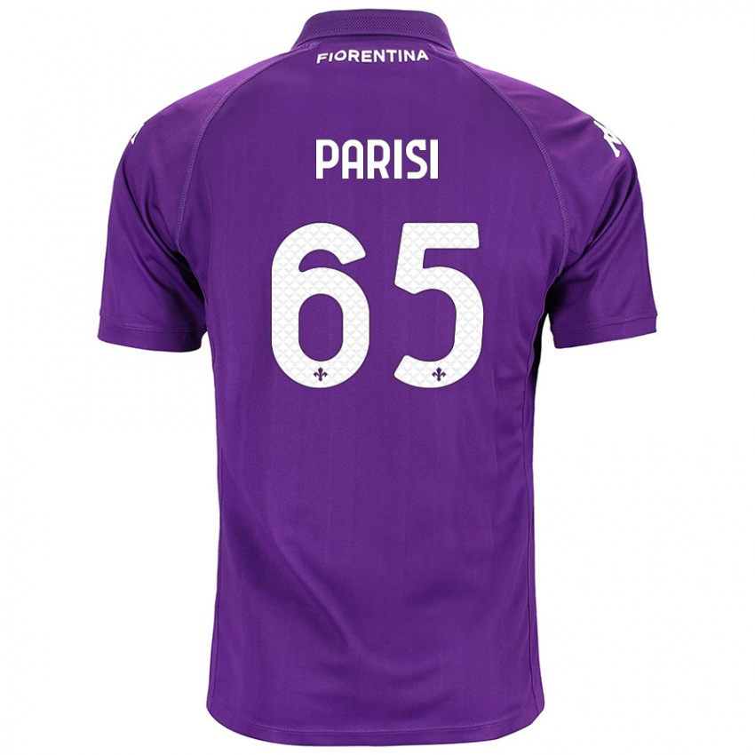 Niño Camiseta Fabiano Parisi #65 Morado 1ª Equipación 2024/25 La Camisa México