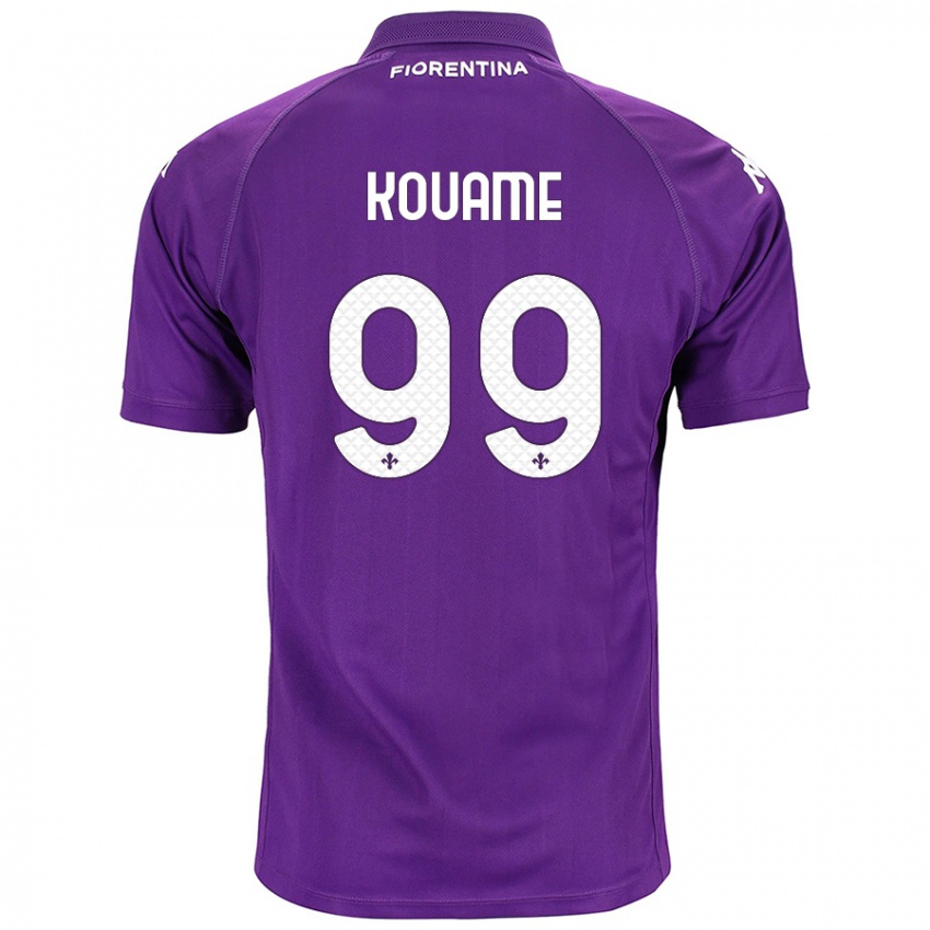 Niño Camiseta Christian Kouamé #99 Morado 1ª Equipación 2024/25 La Camisa México