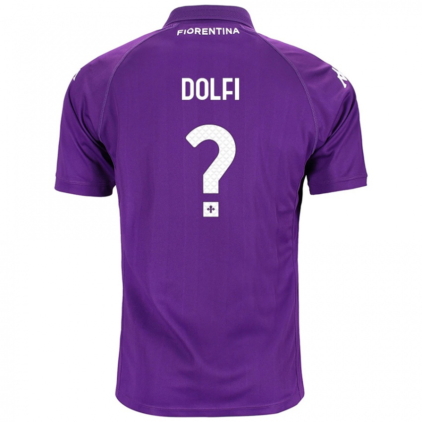 Niño Camiseta Brando Dolfi #0 Morado 1ª Equipación 2024/25 La Camisa México