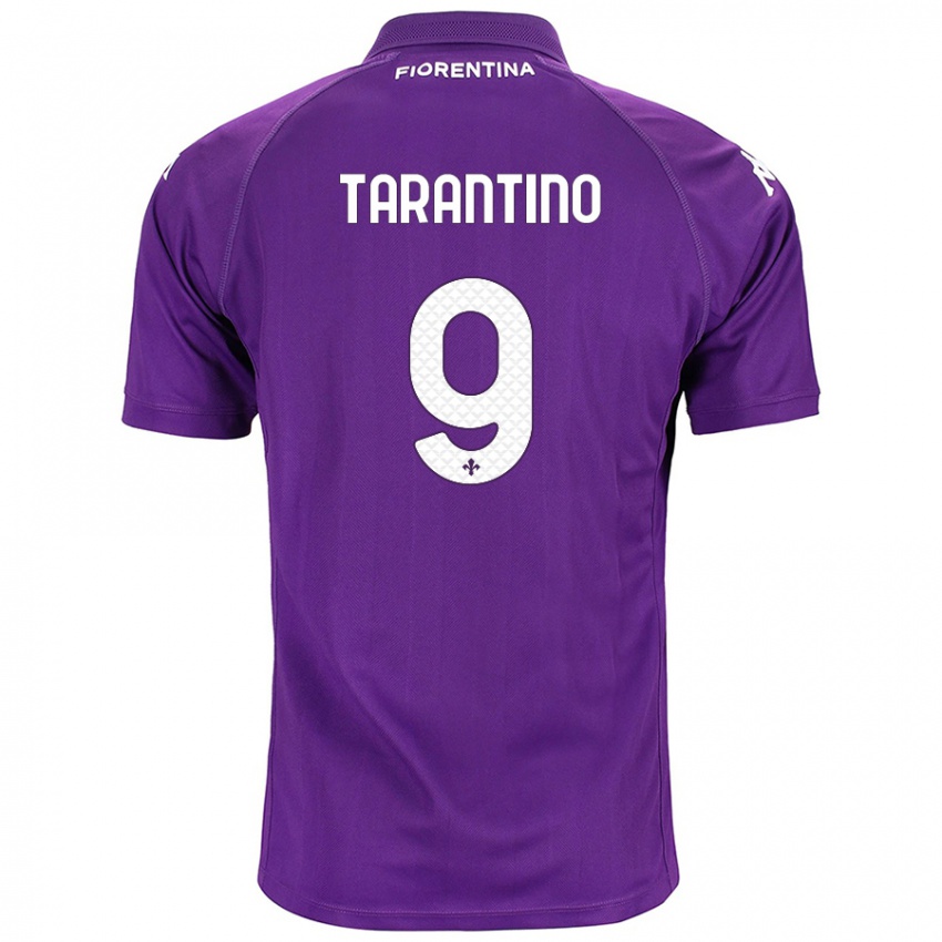 Niño Camiseta Jacopo Tarantino #9 Morado 1ª Equipación 2024/25 La Camisa México