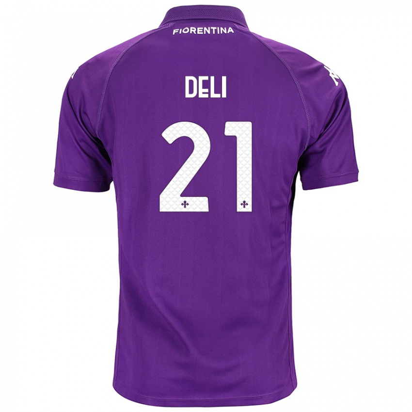 Niño Camiseta Lapo Deli #21 Morado 1ª Equipación 2024/25 La Camisa México