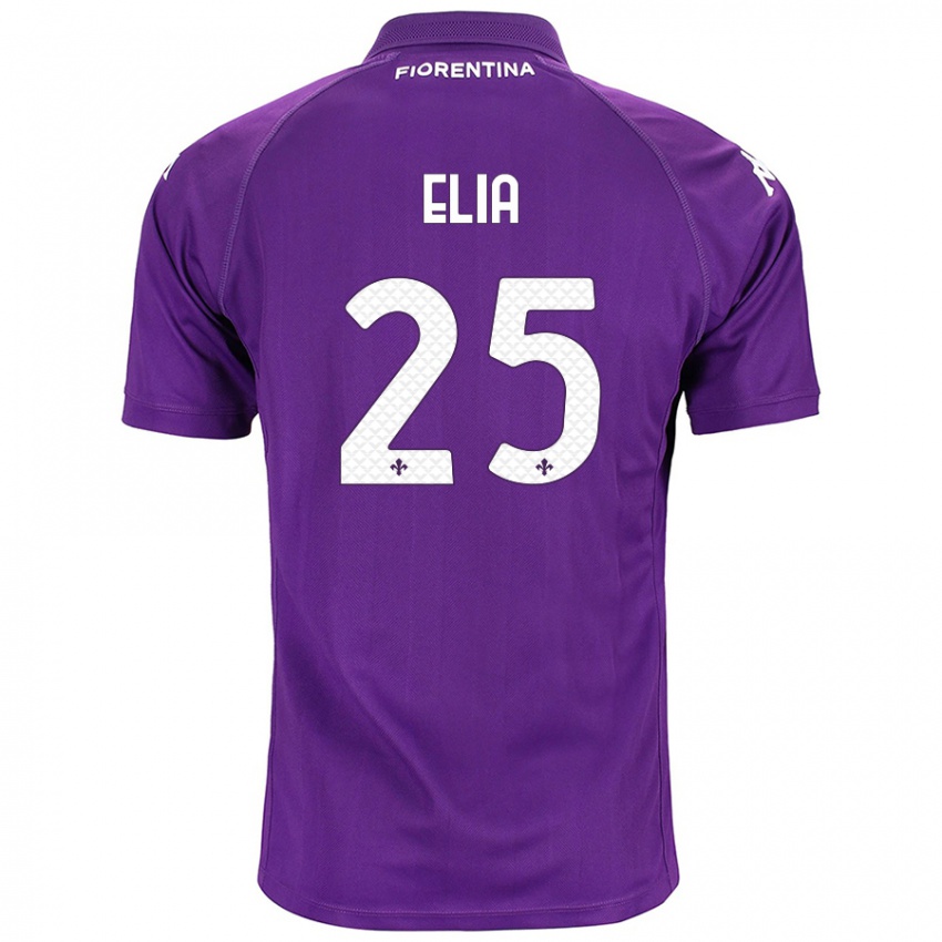 Niño Camiseta Mirko Elia #25 Morado 1ª Equipación 2024/25 La Camisa México