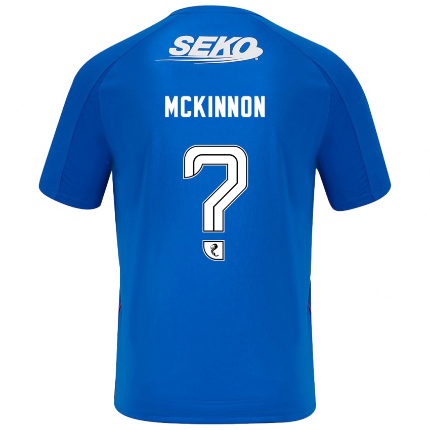 Niño Camiseta Cole Mckinnon #0 Azul Oscuro 1ª Equipación 2024/25 La Camisa México