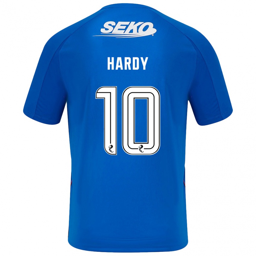 Niño Camiseta Rio Hardy #10 Azul Oscuro 1ª Equipación 2024/25 La Camisa México