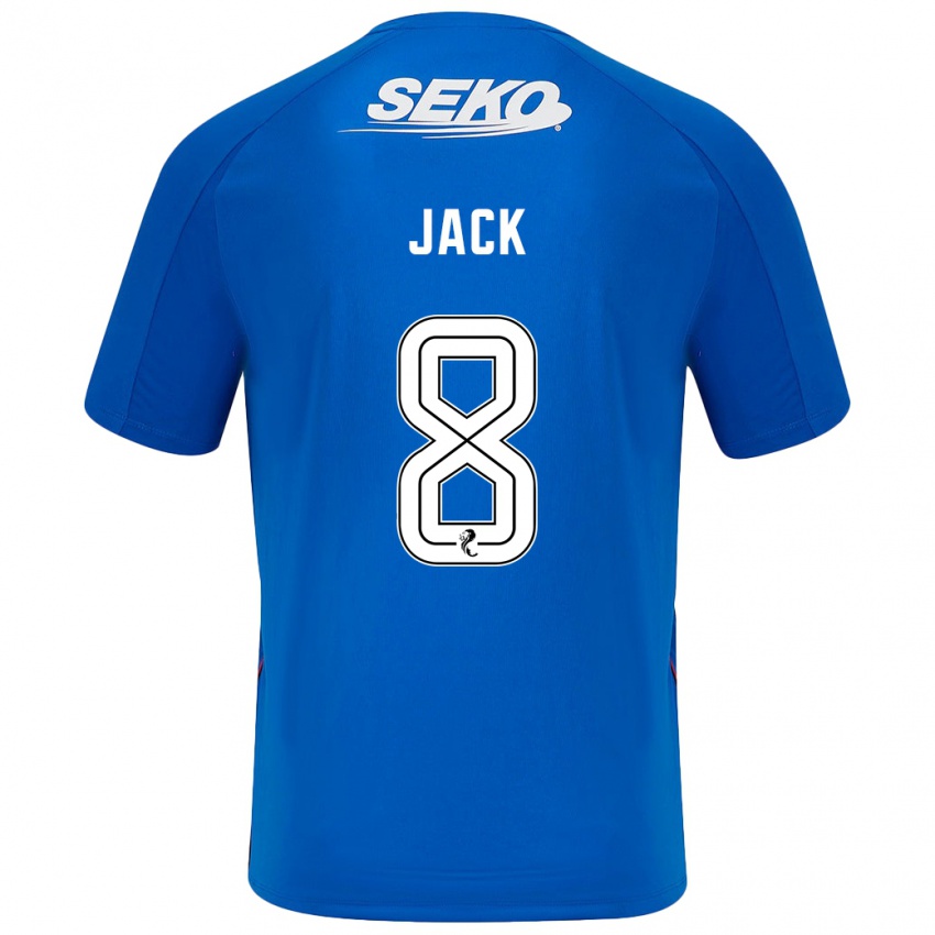 Niño Camiseta Ryan Jack #8 Azul Oscuro 1ª Equipación 2024/25 La Camisa México