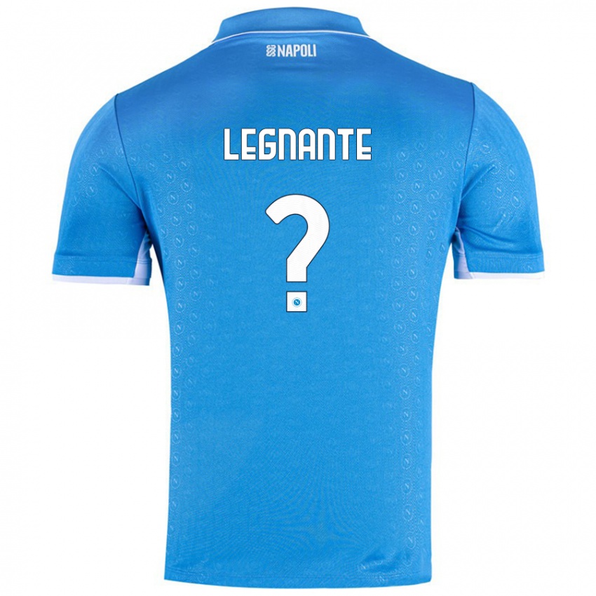 Niño Camiseta Manuel Legnante #0 Azul Cielo 1ª Equipación 2024/25 La Camisa México