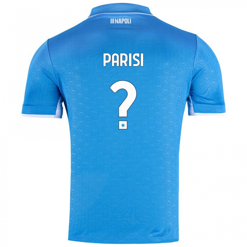 Niño Camiseta Matteo Parisi #0 Azul Cielo 1ª Equipación 2024/25 La Camisa México