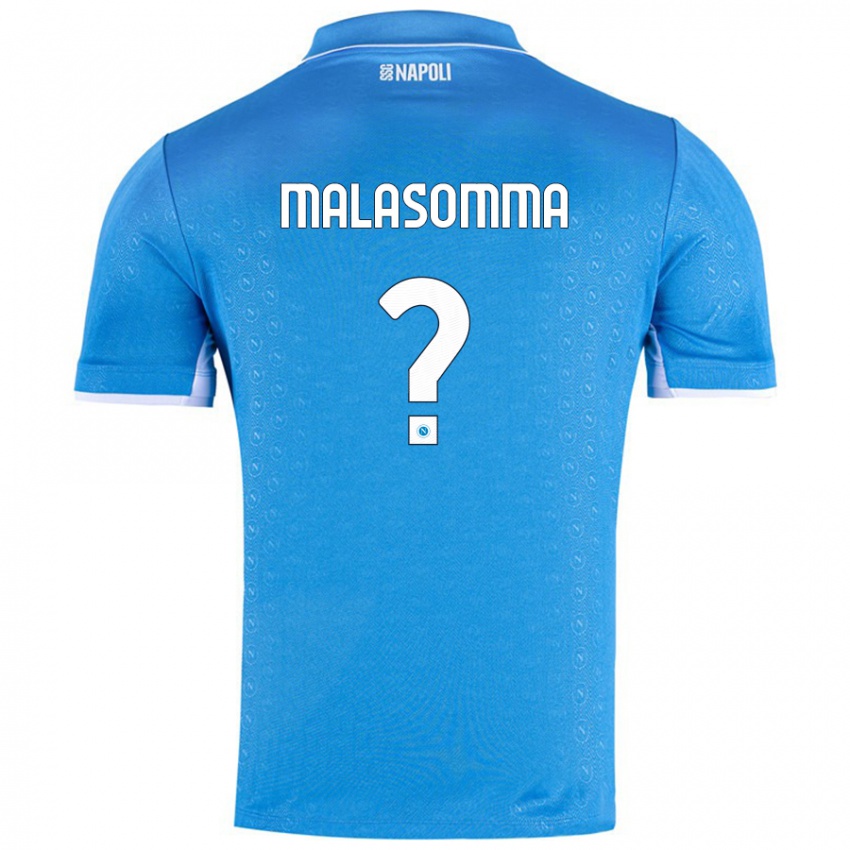 Niño Camiseta Matteo Malasomma #0 Azul Cielo 1ª Equipación 2024/25 La Camisa México