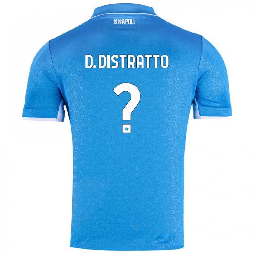 Niño Camiseta Donato Distratto #0 Azul Cielo 1ª Equipación 2024/25 La Camisa México