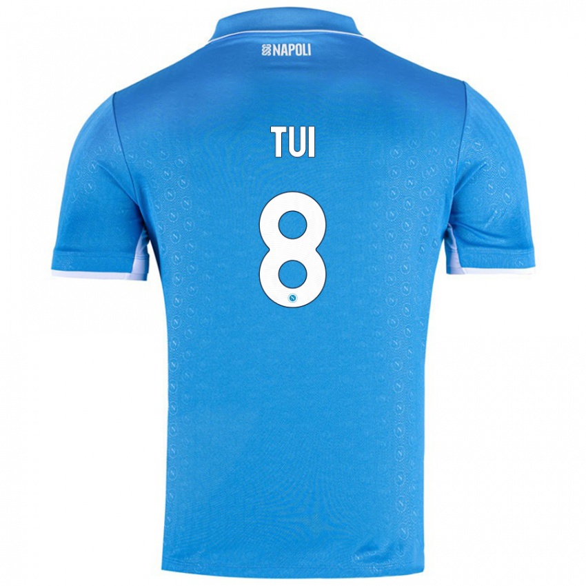 Niño Camiseta Sara Tui #8 Azul Cielo 1ª Equipación 2024/25 La Camisa México