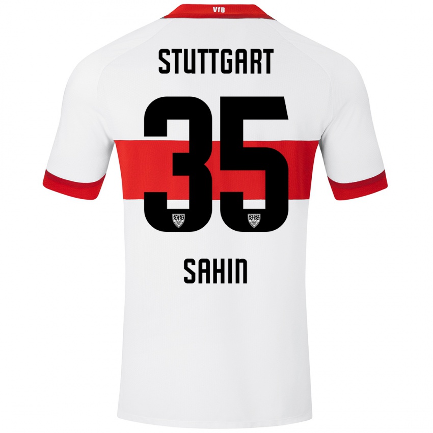 Niño Camiseta Mehmet Sahin #35 Blanco Rojo 1ª Equipación 2024/25 La Camisa México