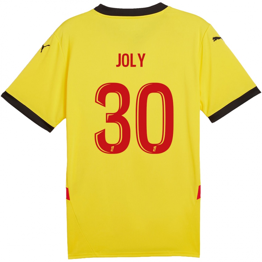 Niño Camiseta Blandine Joly #30 Amarillo Rojo 1ª Equipación 2024/25 La Camisa México