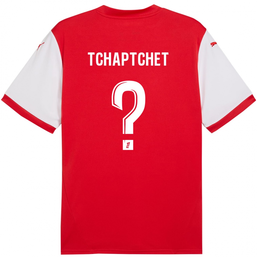 Niño Camiseta Arthur Tchaptchet #0 Rojo Blanco 1ª Equipación 2024/25 La Camisa México