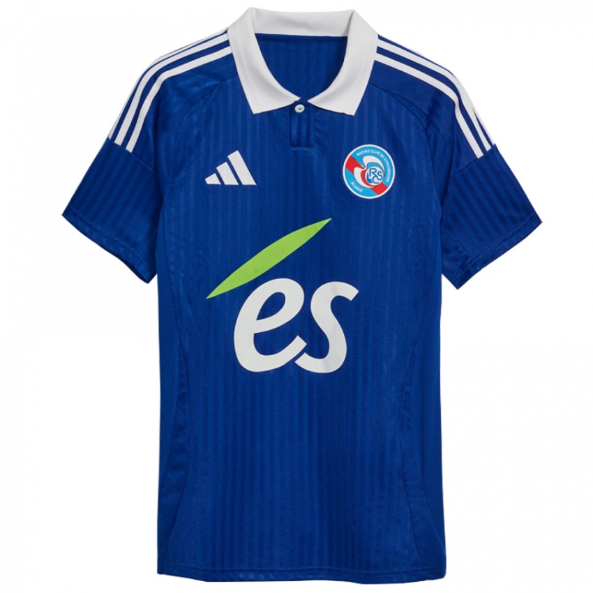 Niño Camiseta Erwan Adonis #0 Azul Blanco 1ª Equipación 2024/25 La Camisa México