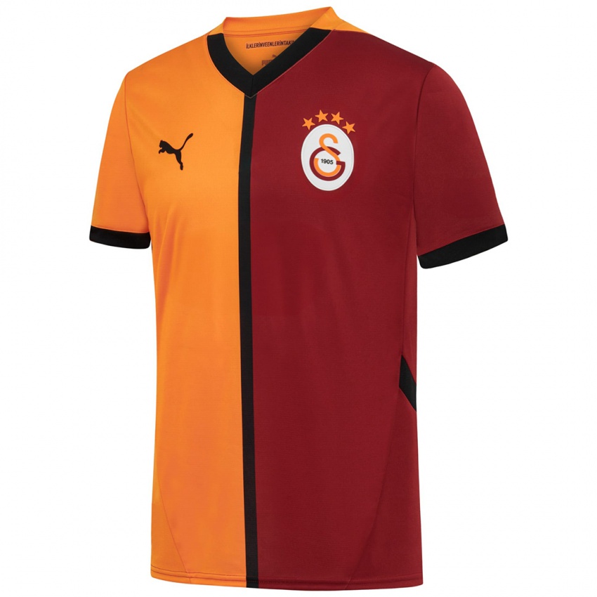 Niño Camiseta Halil Dervişoğlu #21 Amarillo Rojo 1ª Equipación 2024/25 La Camisa México